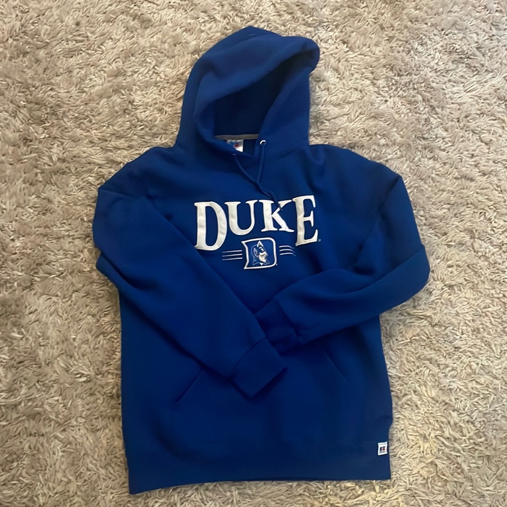 Russell Duke Blue Devils hoodie